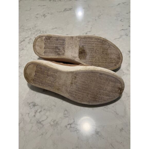 Steve Madden Quilted Tan Loafers - Picture 7 of 9